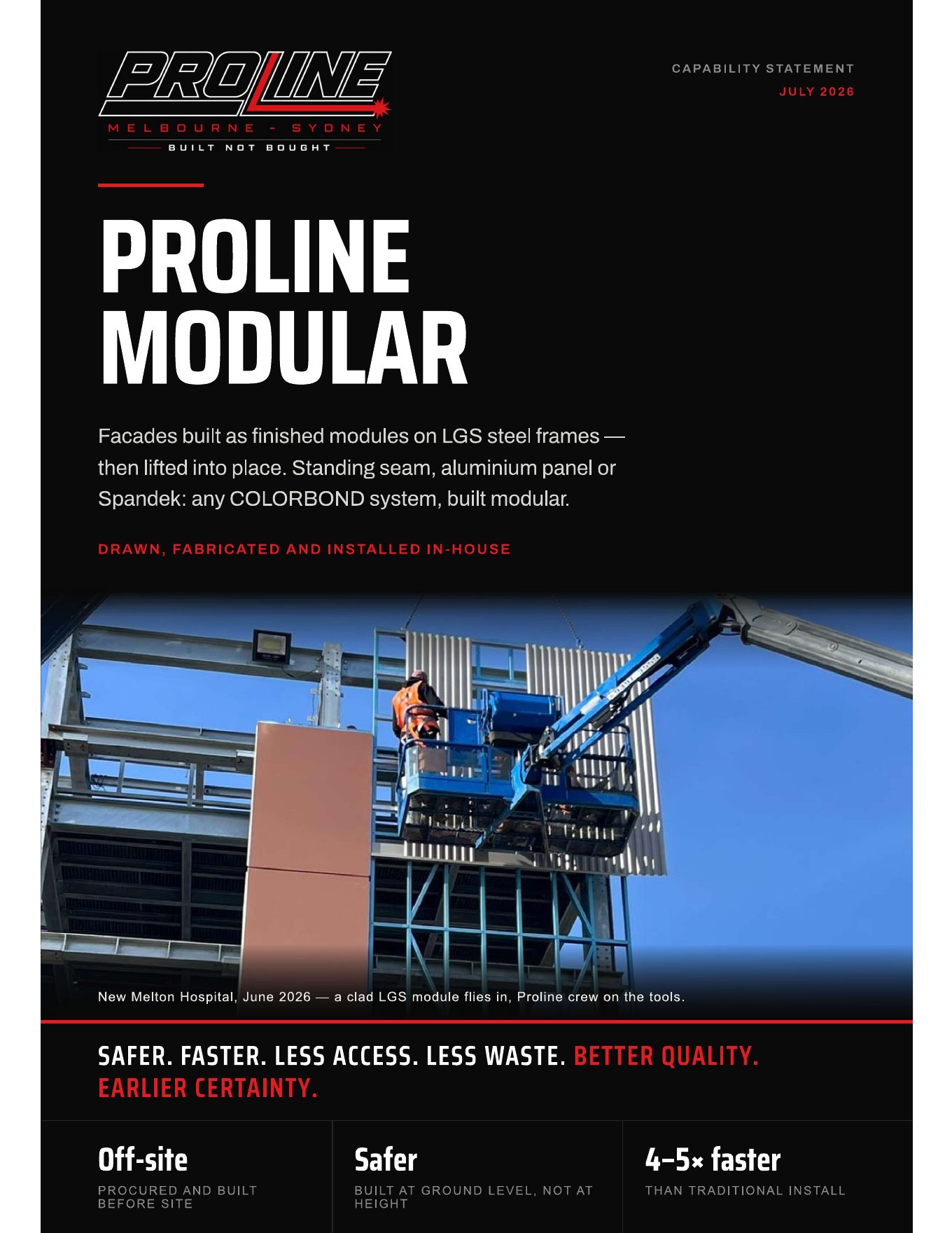 Proline Modular 2026, page 1