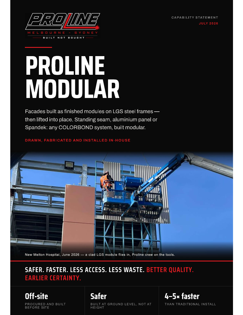 Proline Modular 2026 cover